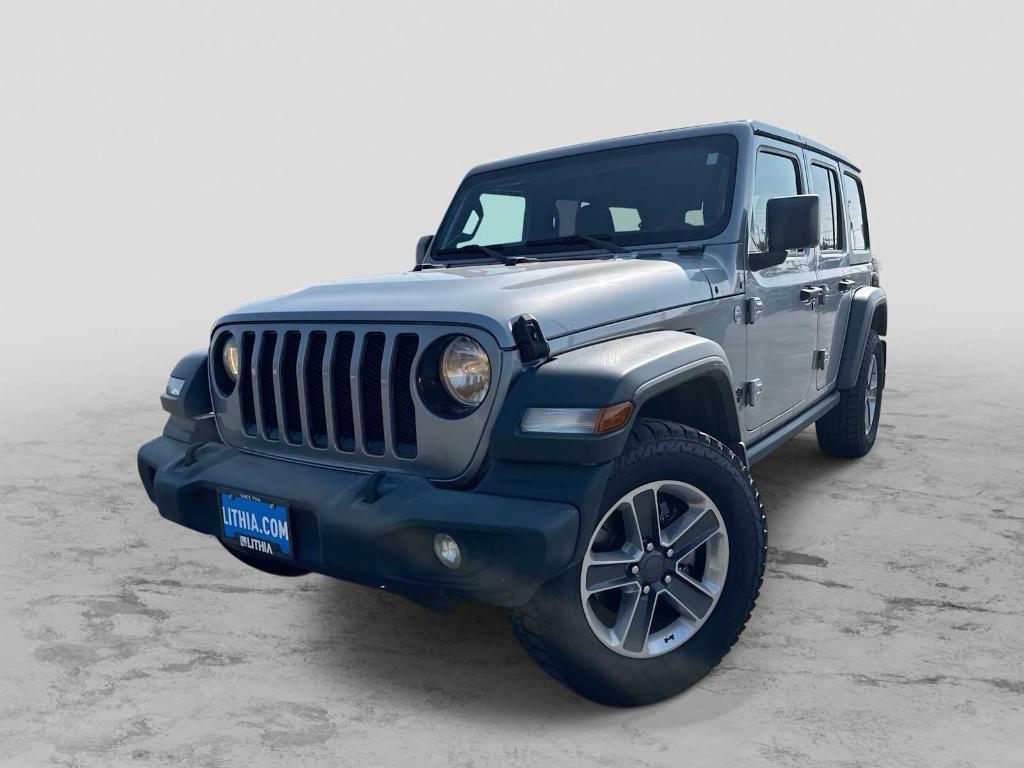 used 2019 Jeep Wrangler Unlimited car, priced at $22,774