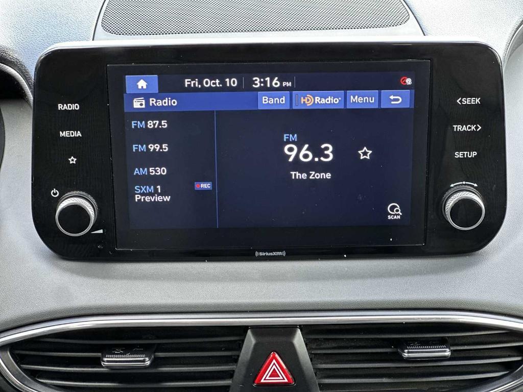 used 2021 Hyundai Santa Fe car, priced at $15,565