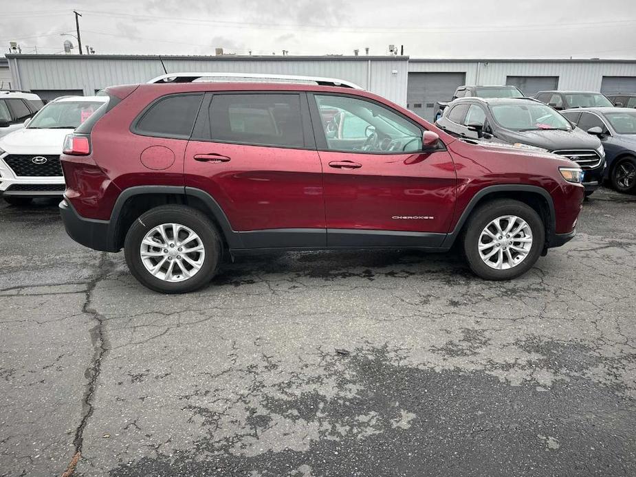 used 2021 Jeep Cherokee car, priced at $20,178