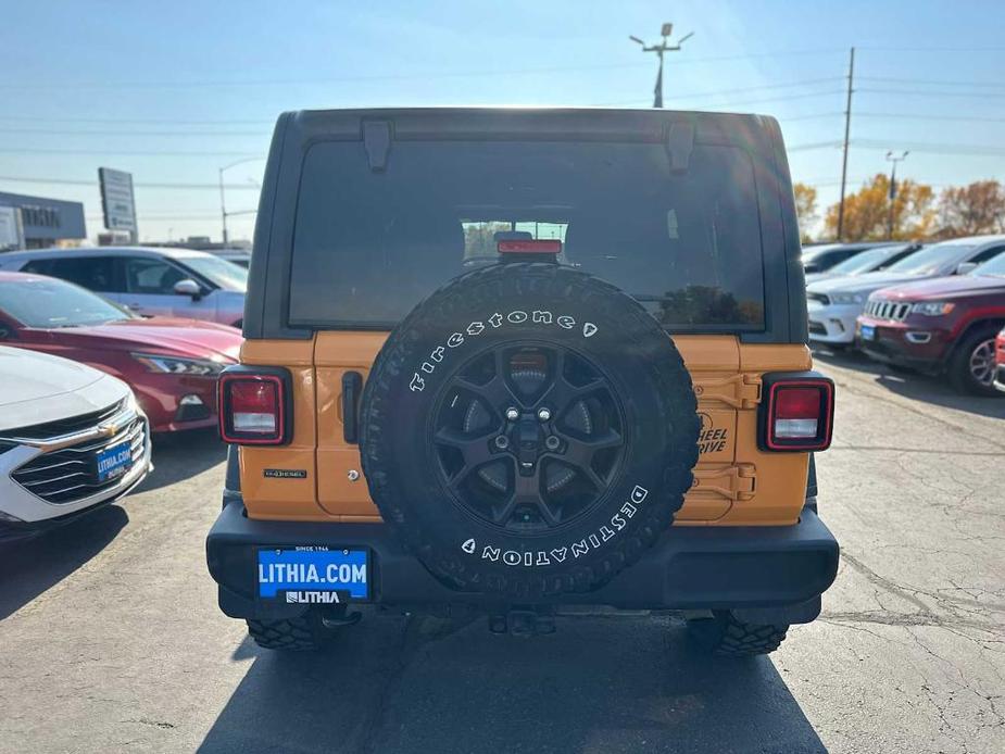 used 2021 Jeep Wrangler Unlimited car, priced at $33,874