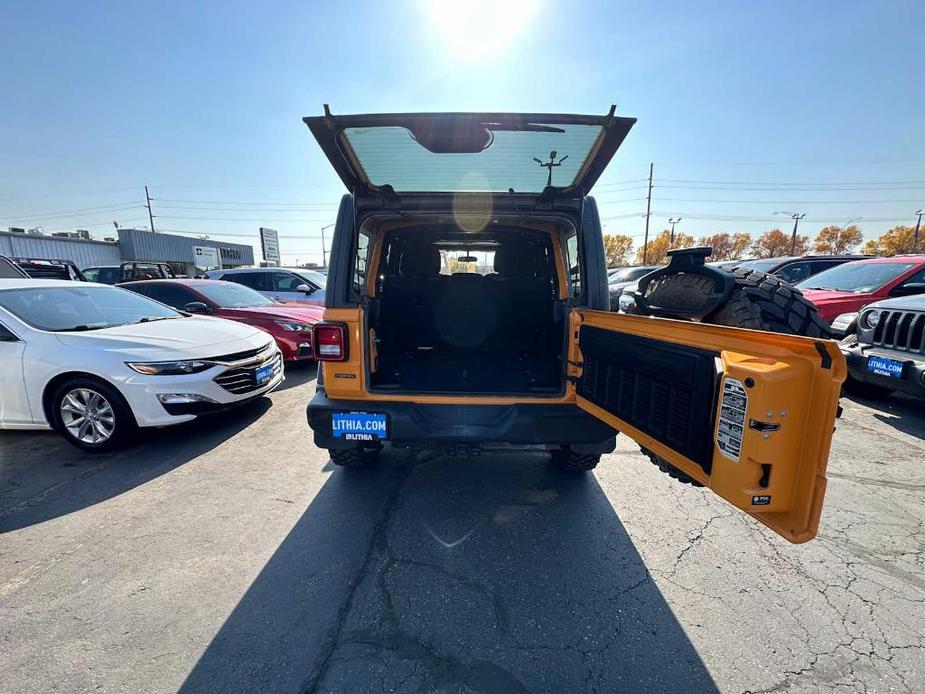 used 2021 Jeep Wrangler Unlimited car, priced at $33,874