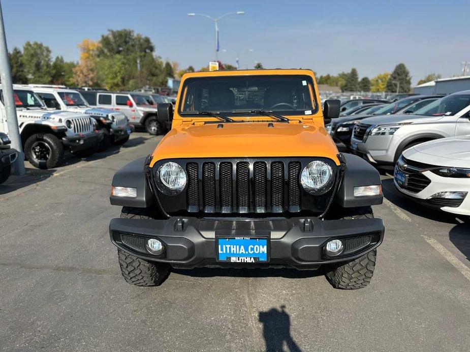 used 2021 Jeep Wrangler Unlimited car, priced at $33,874