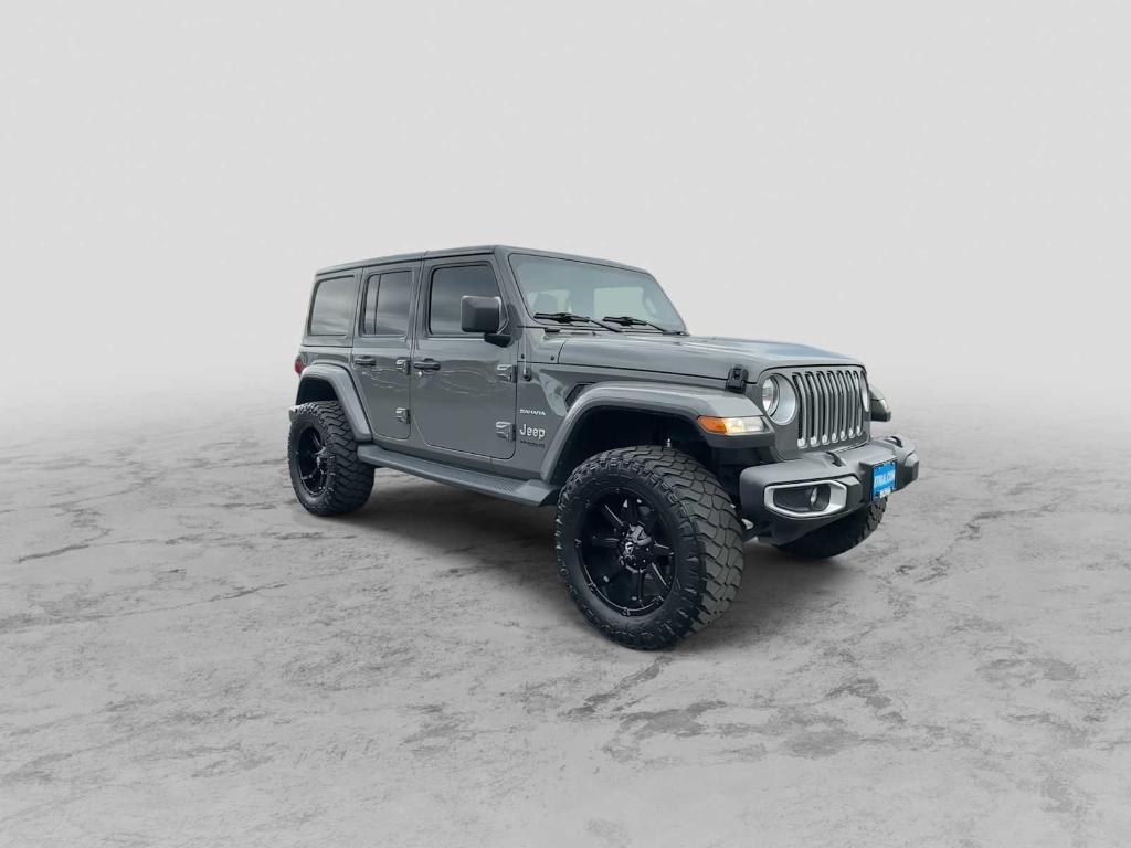 used 2021 Jeep Wrangler Unlimited car, priced at $31,585
