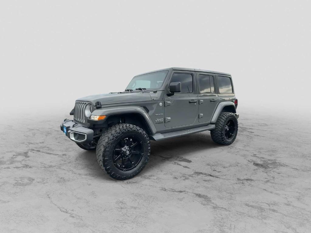 used 2021 Jeep Wrangler Unlimited car, priced at $31,585