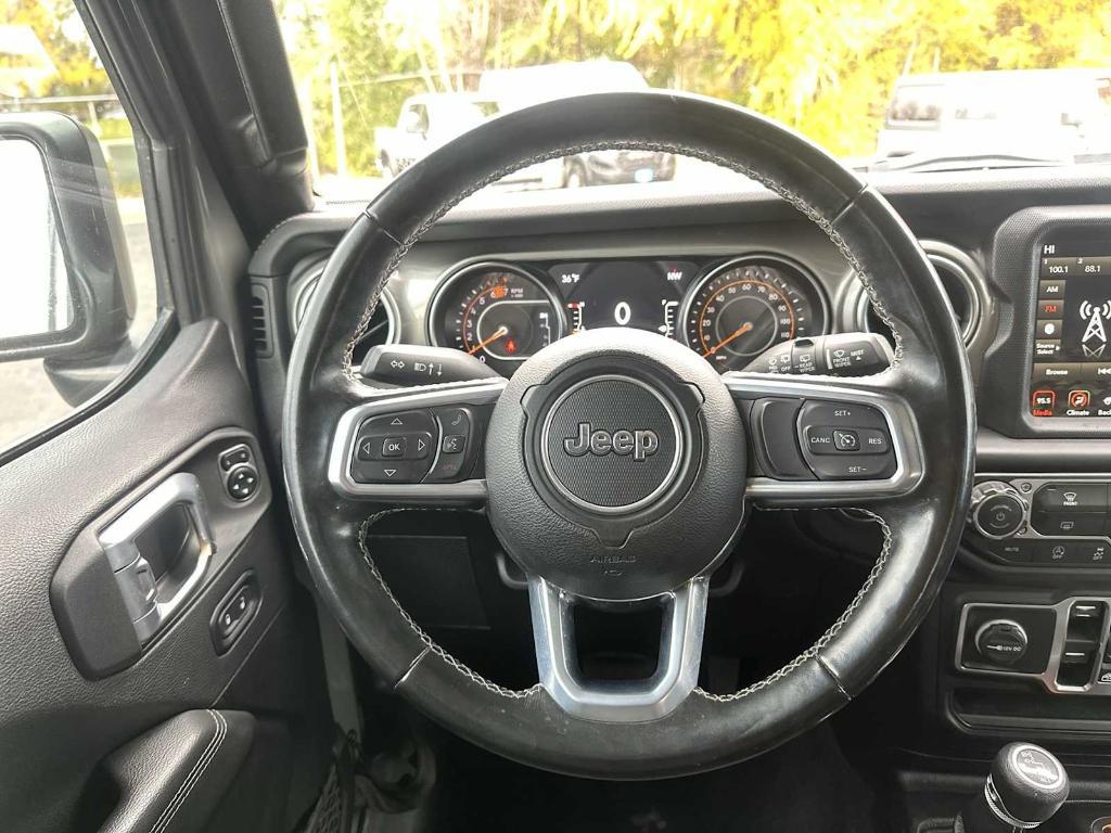 used 2021 Jeep Wrangler Unlimited car, priced at $31,585