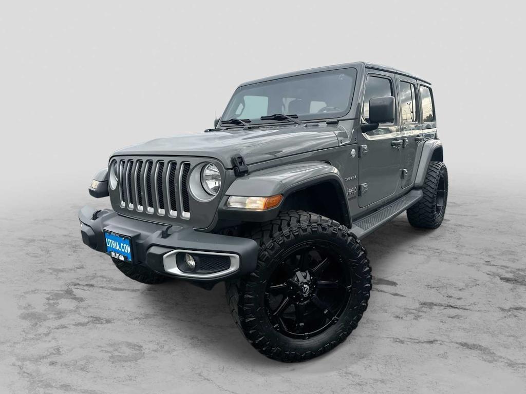 used 2021 Jeep Wrangler Unlimited car, priced at $31,585
