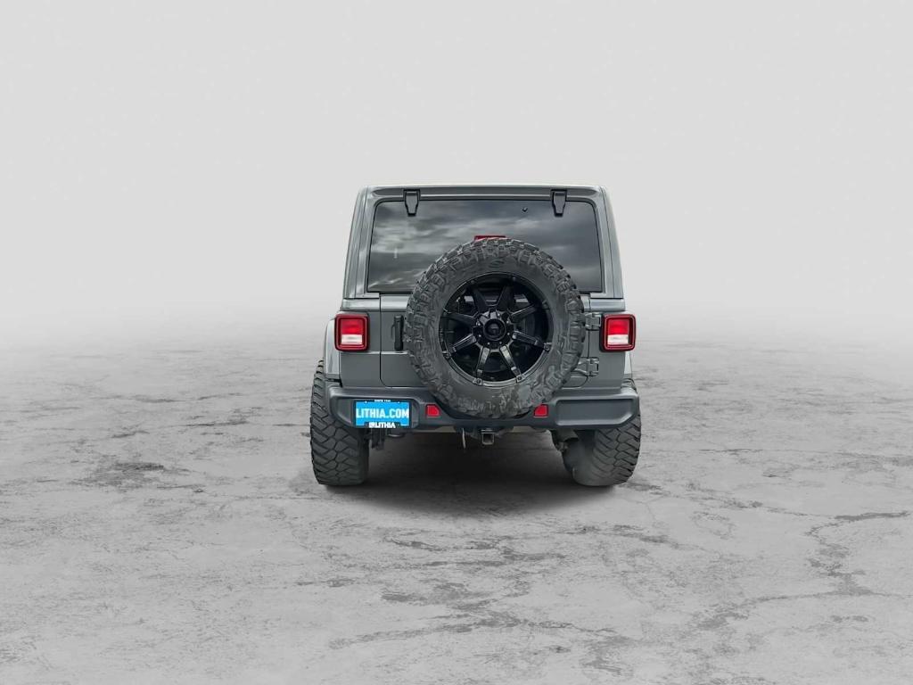 used 2021 Jeep Wrangler Unlimited car, priced at $31,585