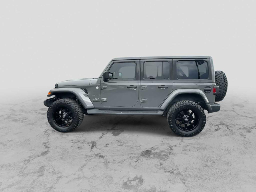 used 2021 Jeep Wrangler Unlimited car, priced at $31,585