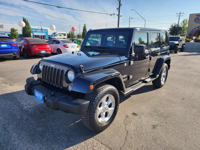 used 2015 Jeep Wrangler Unlimited car, priced at $19,963