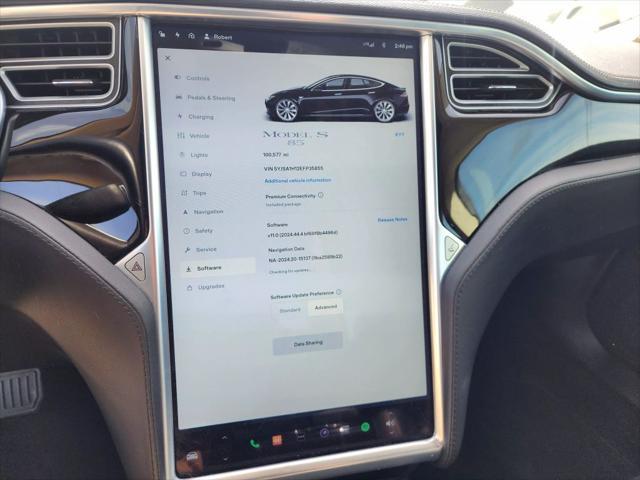 used 2014 Tesla Model S car, priced at $13,999