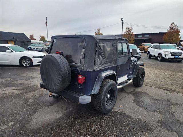 used 2002 Jeep Wrangler car, priced at $6,900