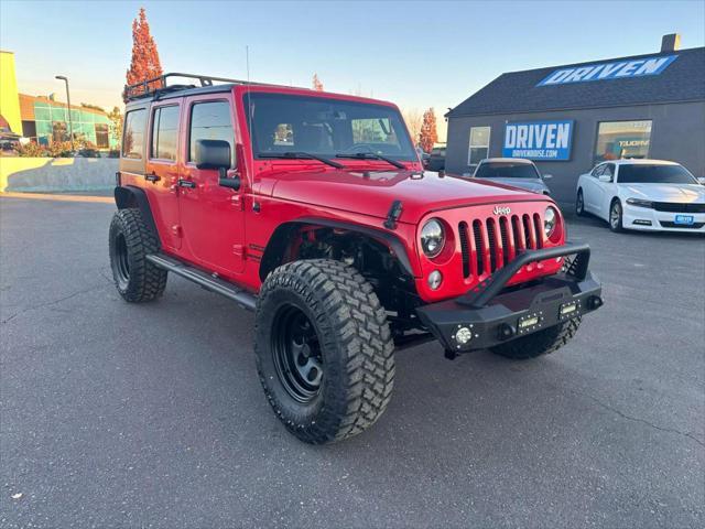 used 2016 Jeep Wrangler Unlimited car, priced at $21,622