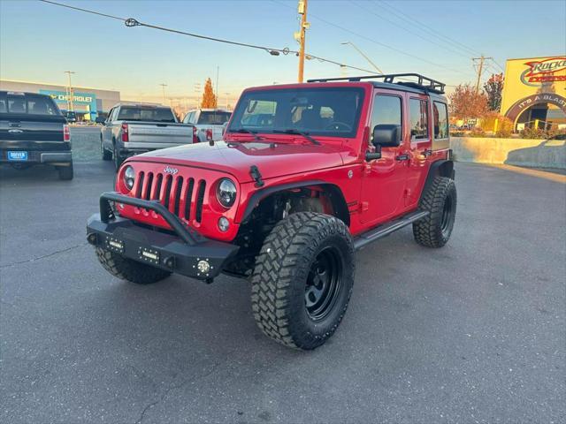 used 2016 Jeep Wrangler Unlimited car, priced at $21,622