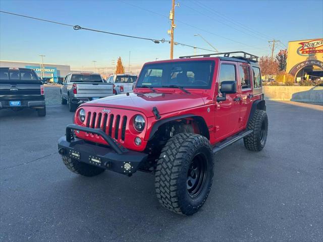 used 2016 Jeep Wrangler Unlimited car, priced at $21,622