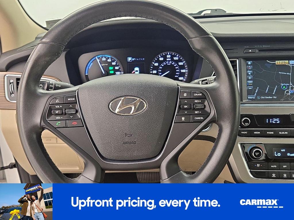 used 2017 Hyundai Sonata Hybrid car, priced at $16,998
