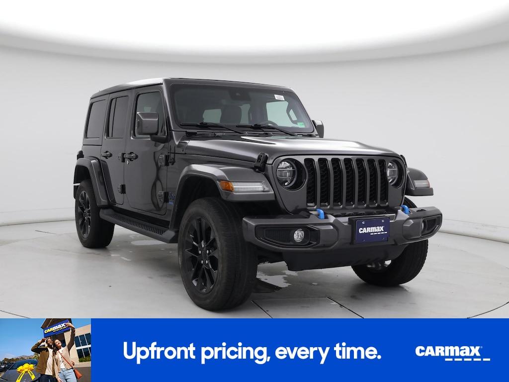used 2021 Jeep Wrangler Unlimited 4xe car, priced at $37,998