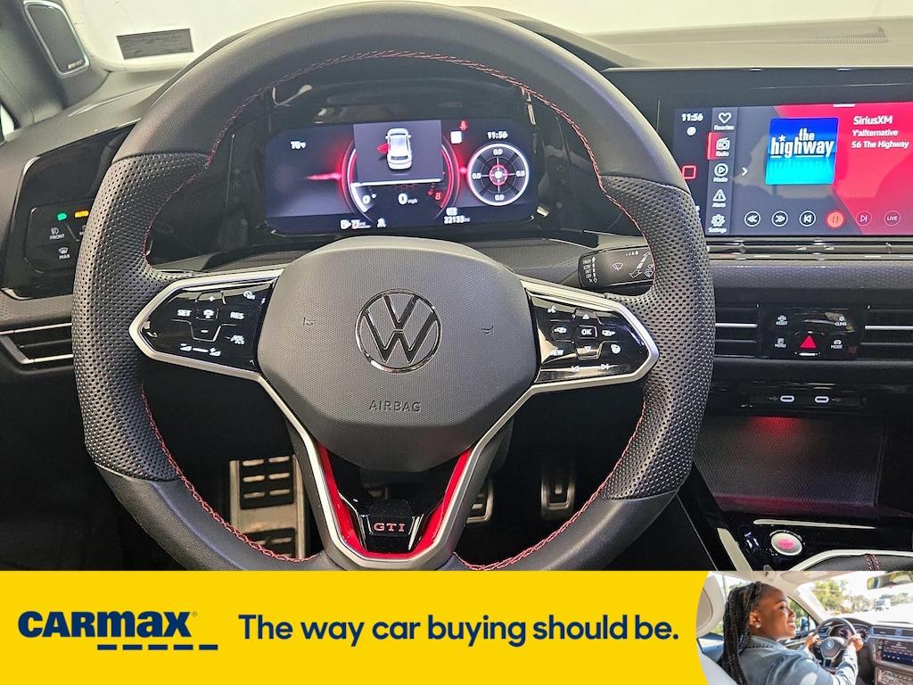 used 2024 Volkswagen Golf GTI car, priced at $33,998