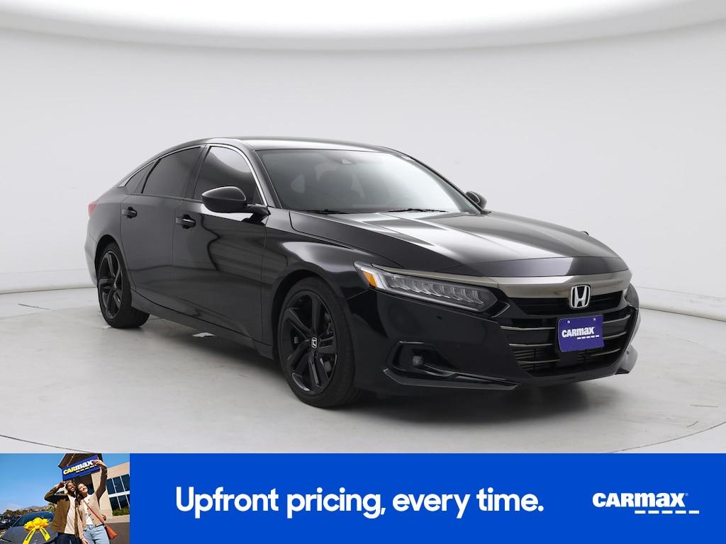 used 2021 Honda Accord car, priced at $27,998
