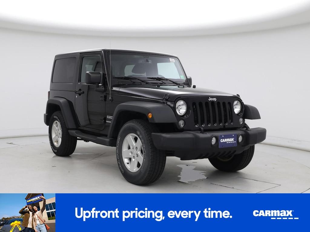 used 2015 Jeep Wrangler car, priced at $22,998