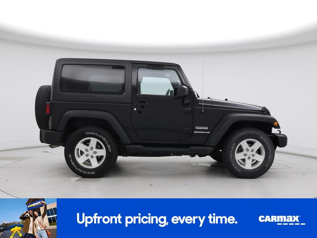used 2015 Jeep Wrangler car, priced at $22,998