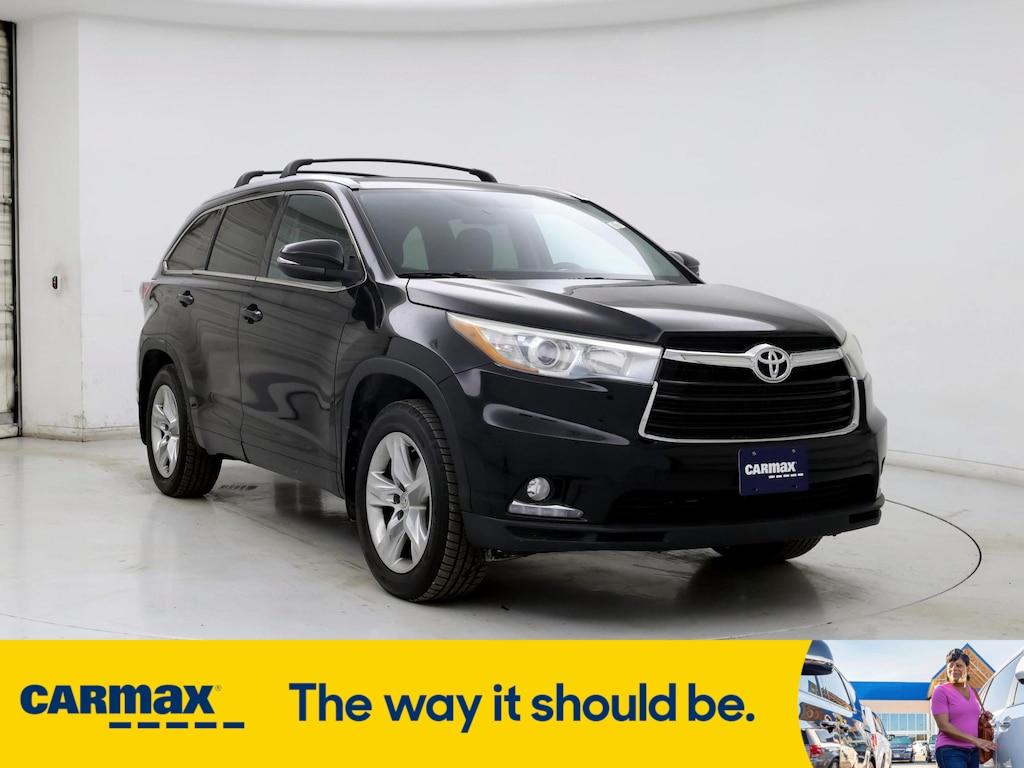used 2014 Toyota Highlander car, priced at $20,998