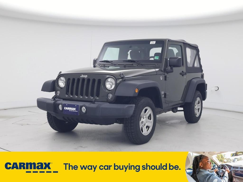 used 2015 Jeep Wrangler car, priced at $20,998