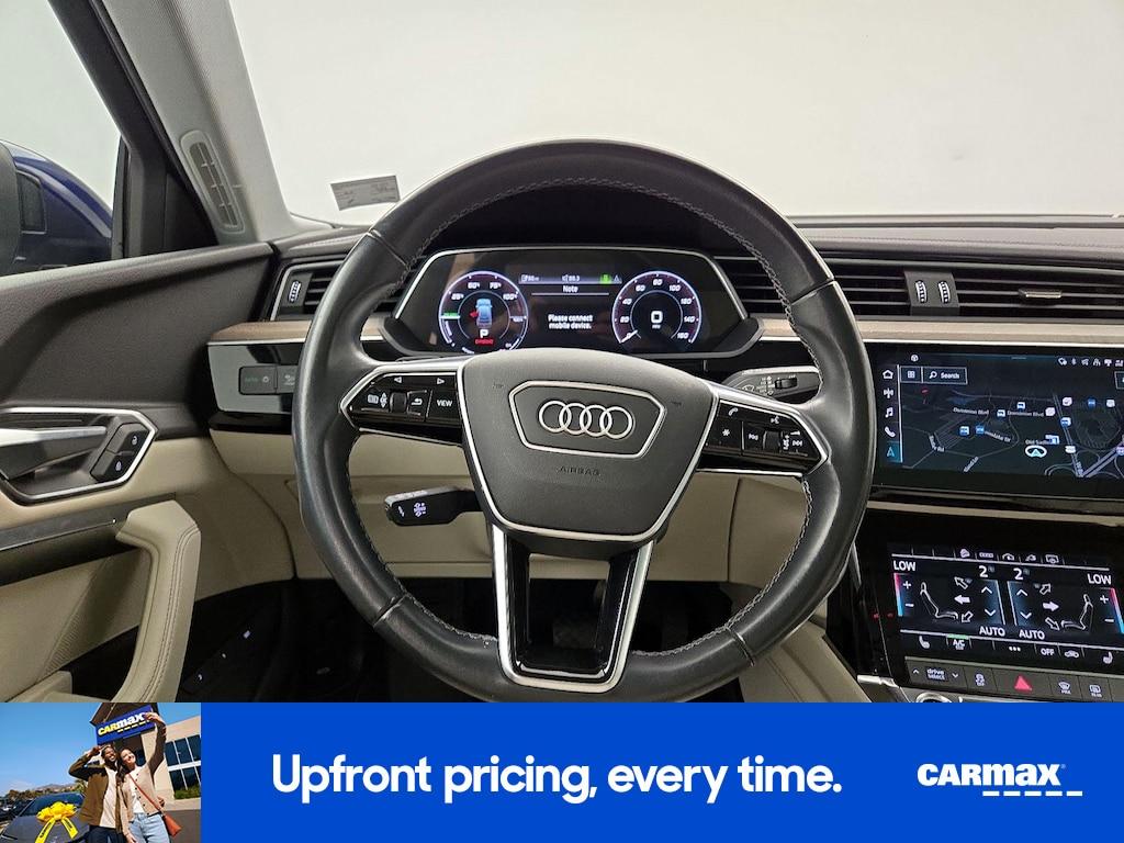 used 2022 Audi e-tron Sportback car, priced at $35,998