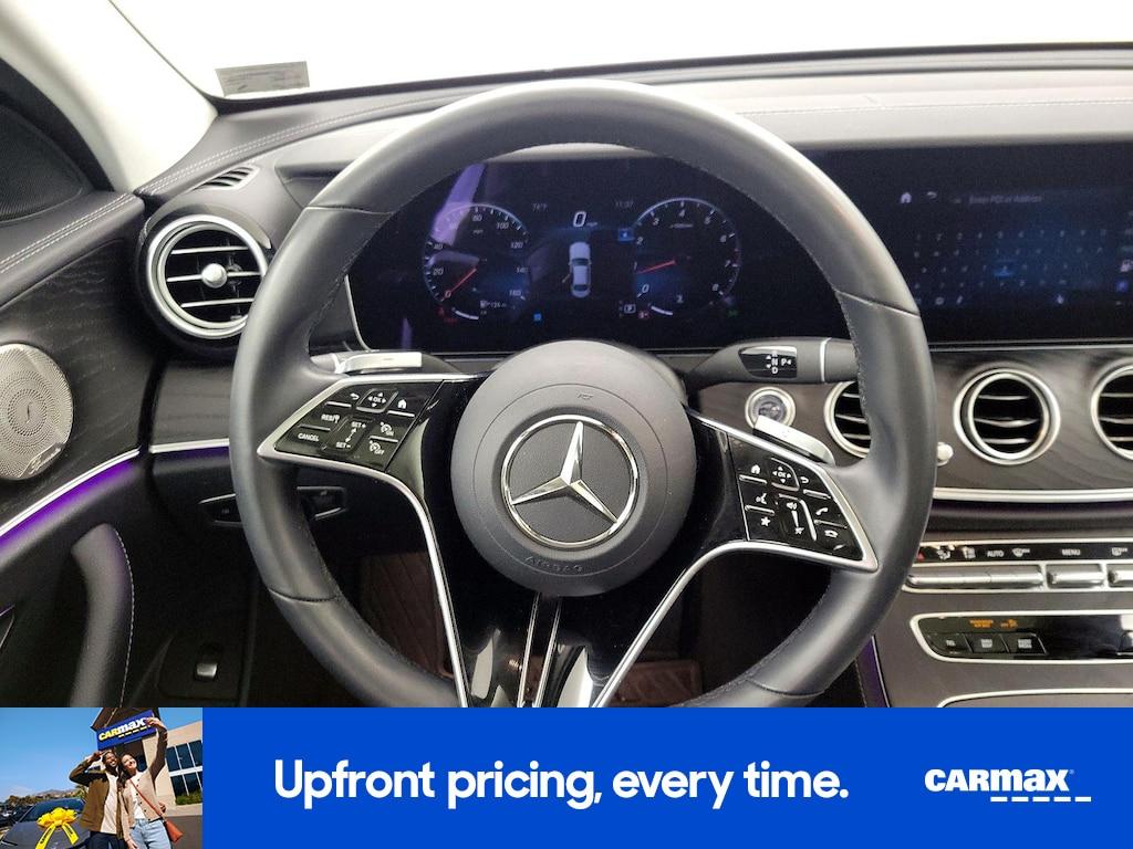 used 2022 Mercedes-Benz E-Class car, priced at $40,998