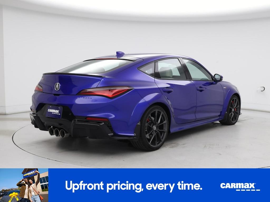 used 2025 Acura Integra car, priced at $49,998