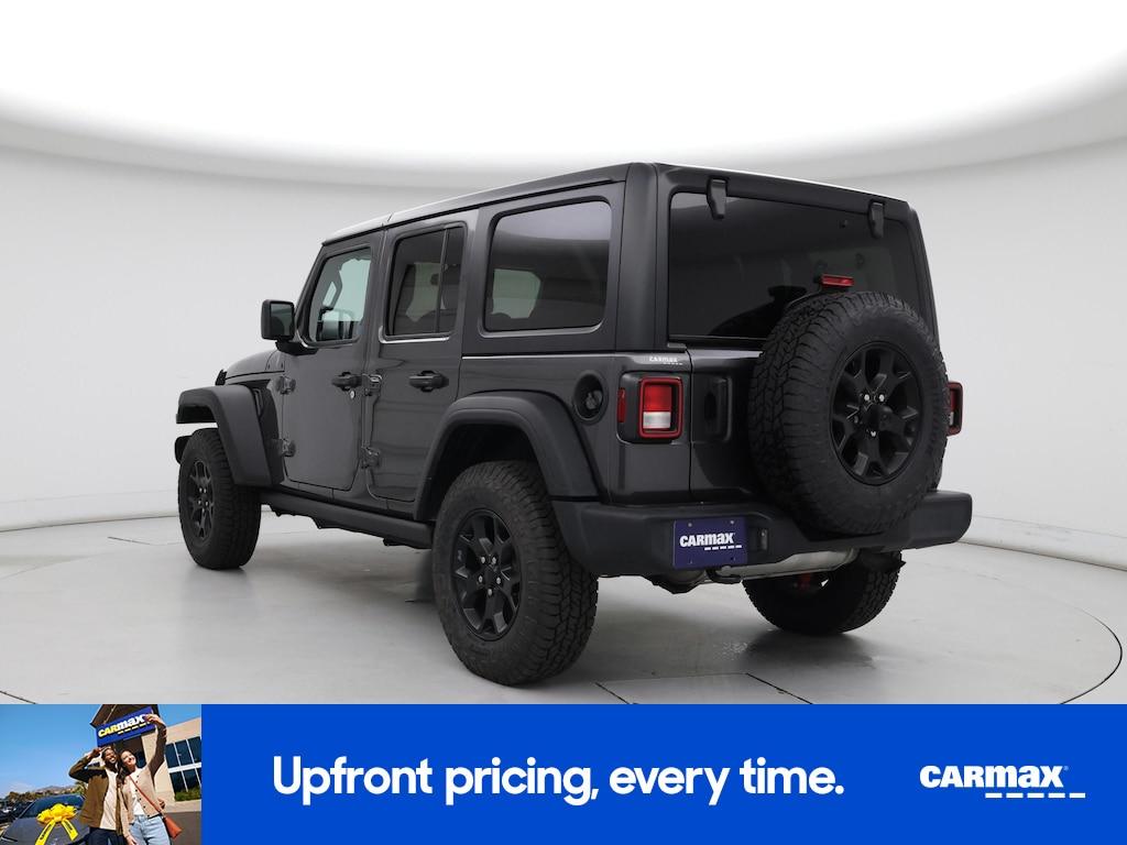 used 2020 Jeep Wrangler car, priced at $32,998