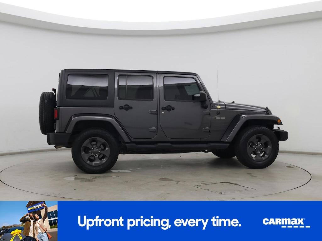 used 2017 Jeep Wrangler car, priced at $21,998