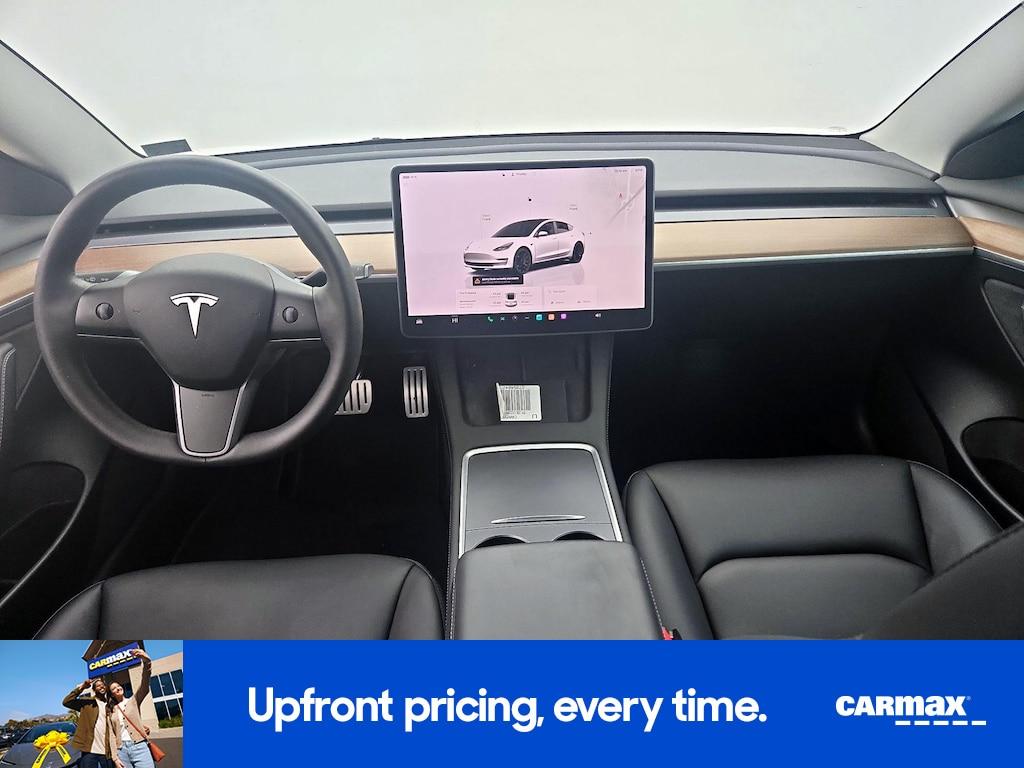 used 2023 Tesla Model 3 car, priced at $33,998