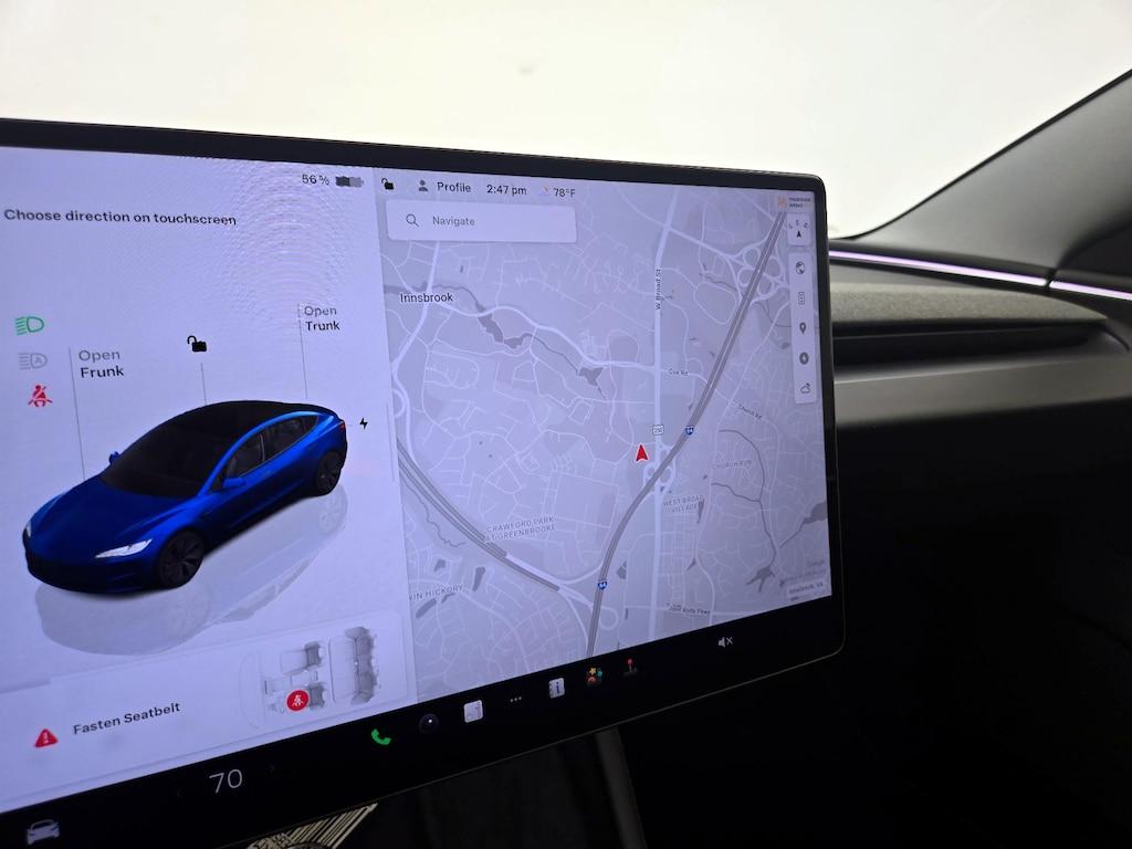 used 2025 Tesla Model 3 car, priced at $40,998