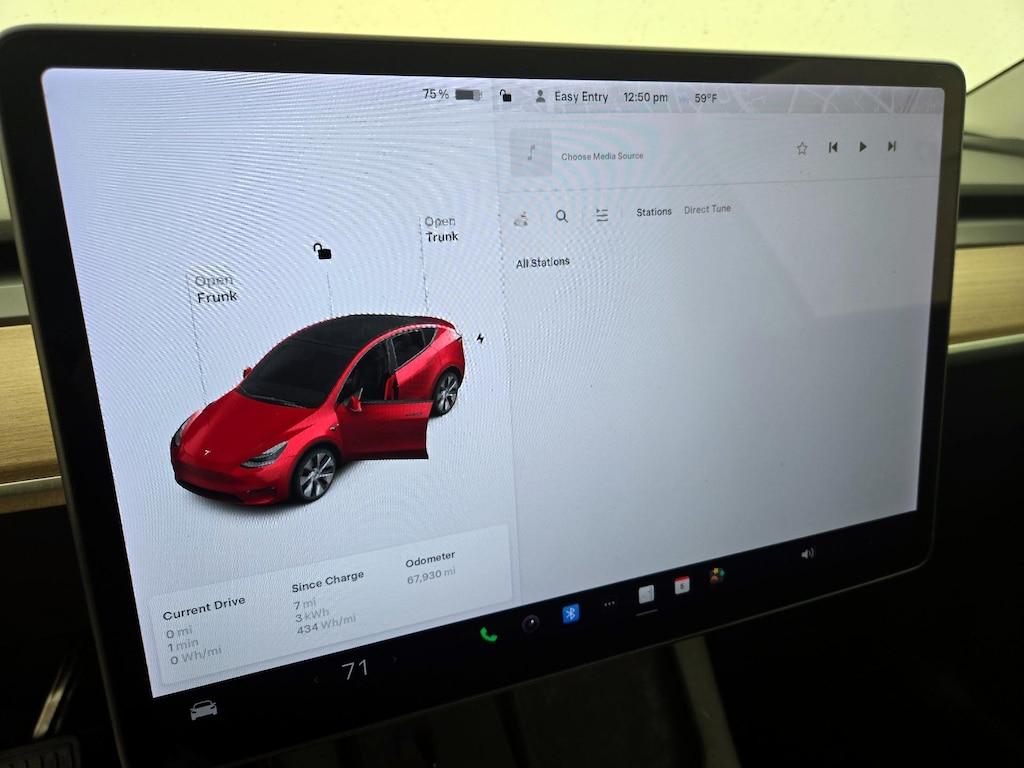 used 2021 Tesla Model Y car, priced at $28,998