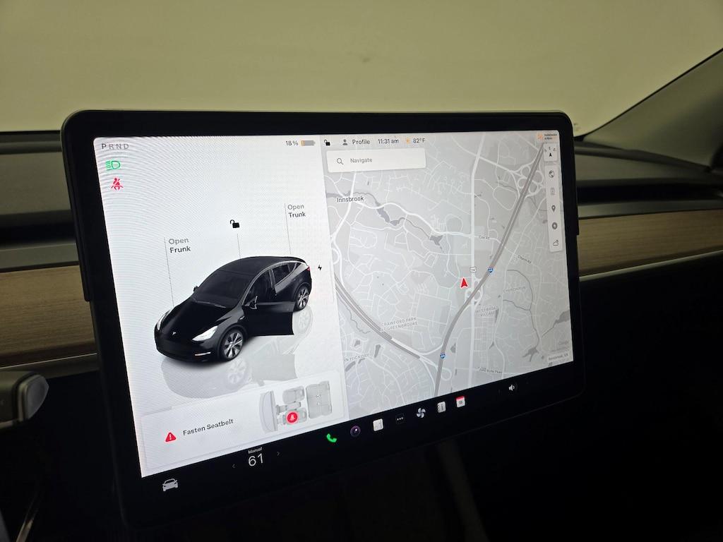 used 2022 Tesla Model Y car, priced at $34,998
