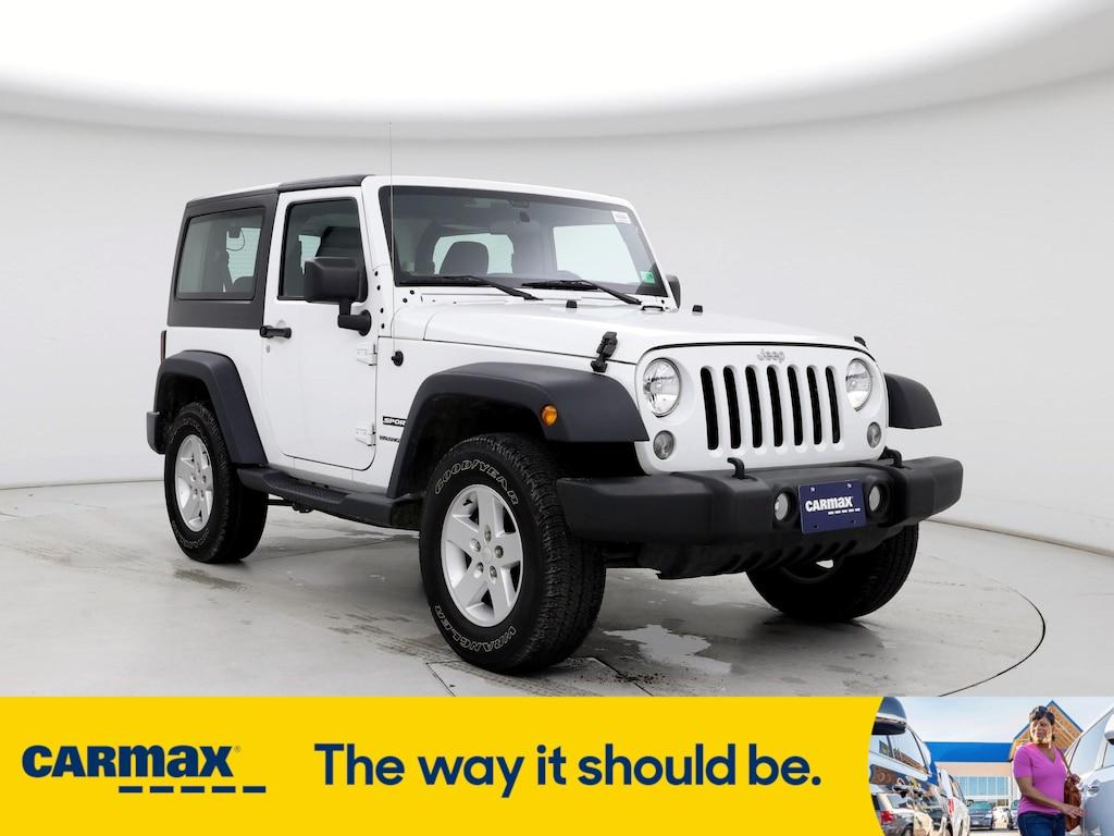 used 2018 Jeep Wrangler car, priced at $22,998