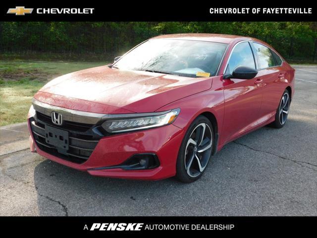used 2021 Honda Accord car, priced at $24,989