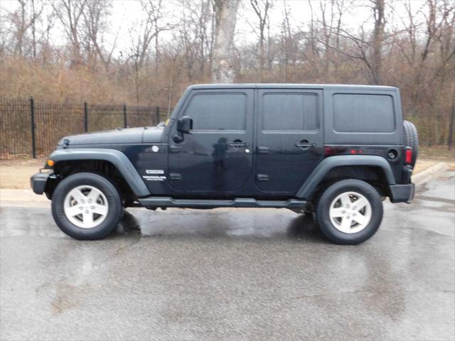 used 2014 Jeep Wrangler Unlimited car, priced at $16,909