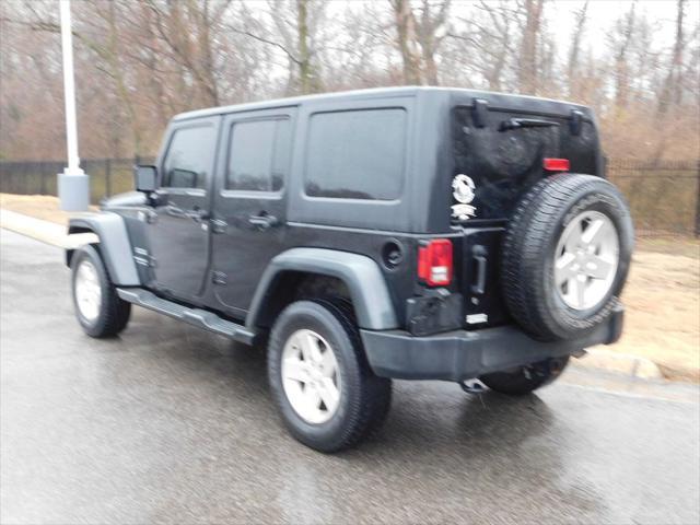 used 2014 Jeep Wrangler Unlimited car, priced at $16,909