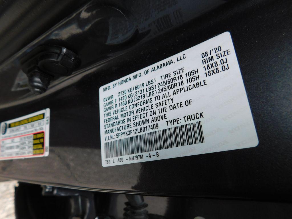 used 2020 Honda Ridgeline car, priced at $21,301