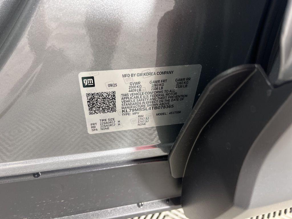 new 2026 Chevrolet TrailBlazer car, priced at $35,540