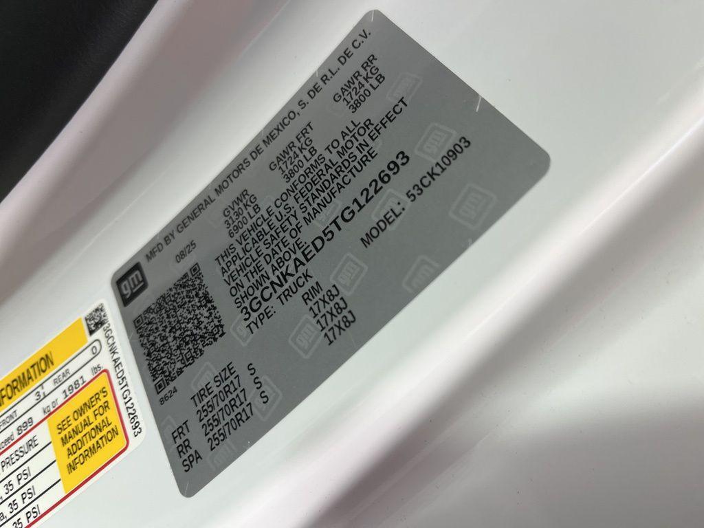 new 2026 Chevrolet Silverado 1500 car, priced at $46,880