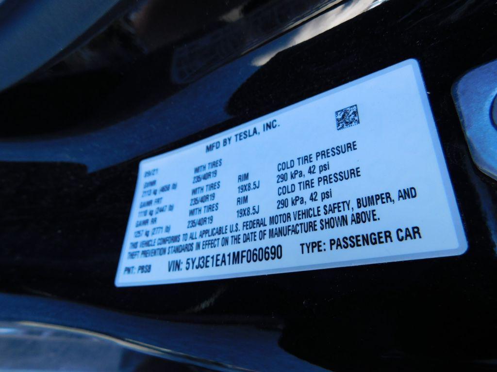 used 2021 Tesla Model 3 car, priced at $25,527