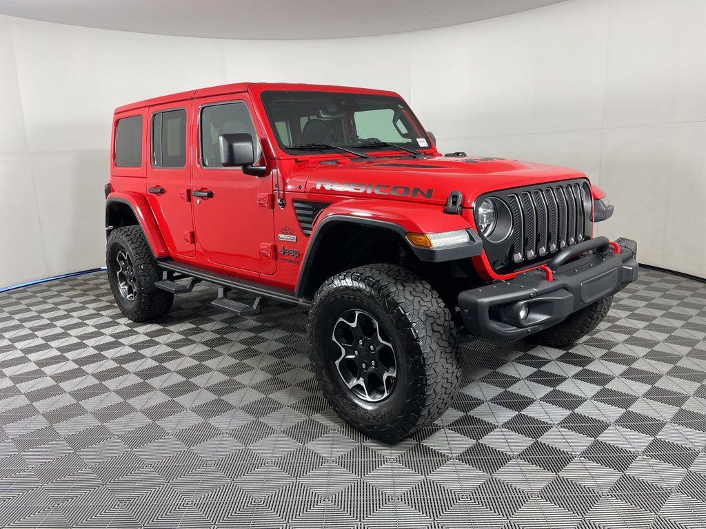 used 2020 Jeep Wrangler Unlimited car, priced at $32,621