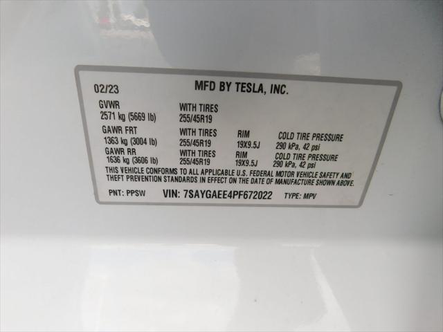used 2023 Tesla Model Y car, priced at $33,648