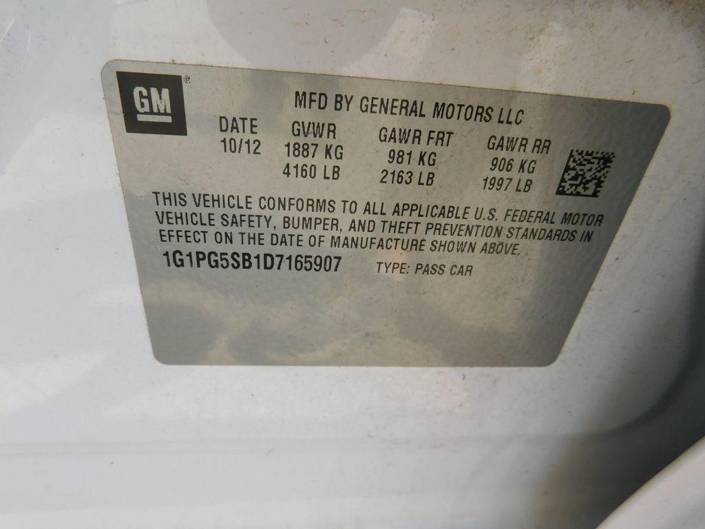 used 2013 Chevrolet Cruze car, priced at $11,545