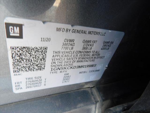 used 2021 Chevrolet Suburban car, priced at $39,990