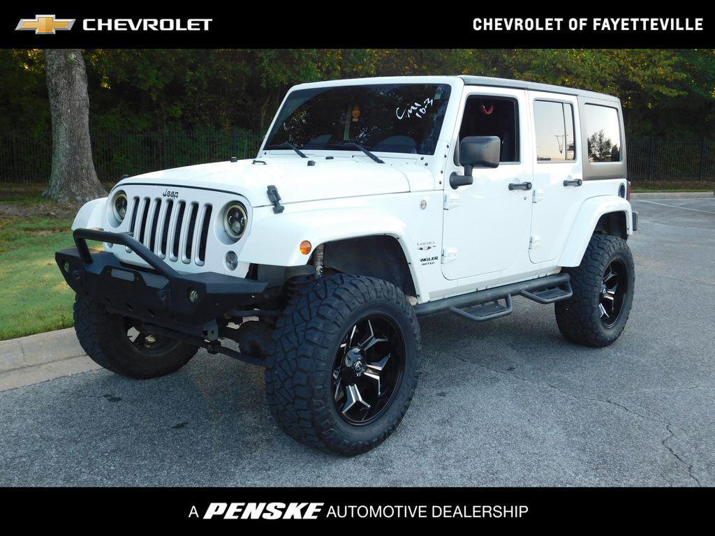 used 2016 Jeep Wrangler Unlimited car, priced at $22,914