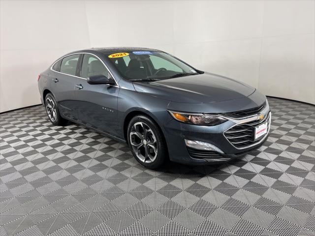 used 2021 Chevrolet Malibu car, priced at $17,999