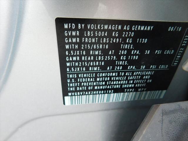 used 2017 Volkswagen Tiguan car, priced at $12,500